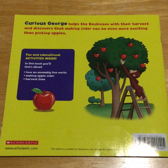 DONATED! 4 Curious George softcover books - Picture 9 of 14